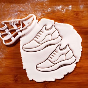 Running Shoe Cookie Cutter: Marathon Baking