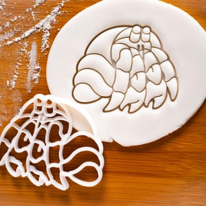 Hermit Crab Cookie Cutter – Nautical Beach Seaside Baking Tool for Summer & Mermaid Theme