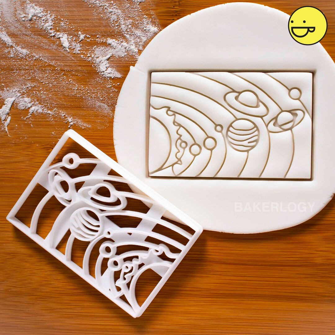 Solar System Cookie Cutter Bakerlogy Biscuit Cutters Sun Universe Space