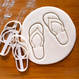 Flip Flops Cookie Cutter: Strand & Seaside Backwerkzeug für Sommer Ocean Theme