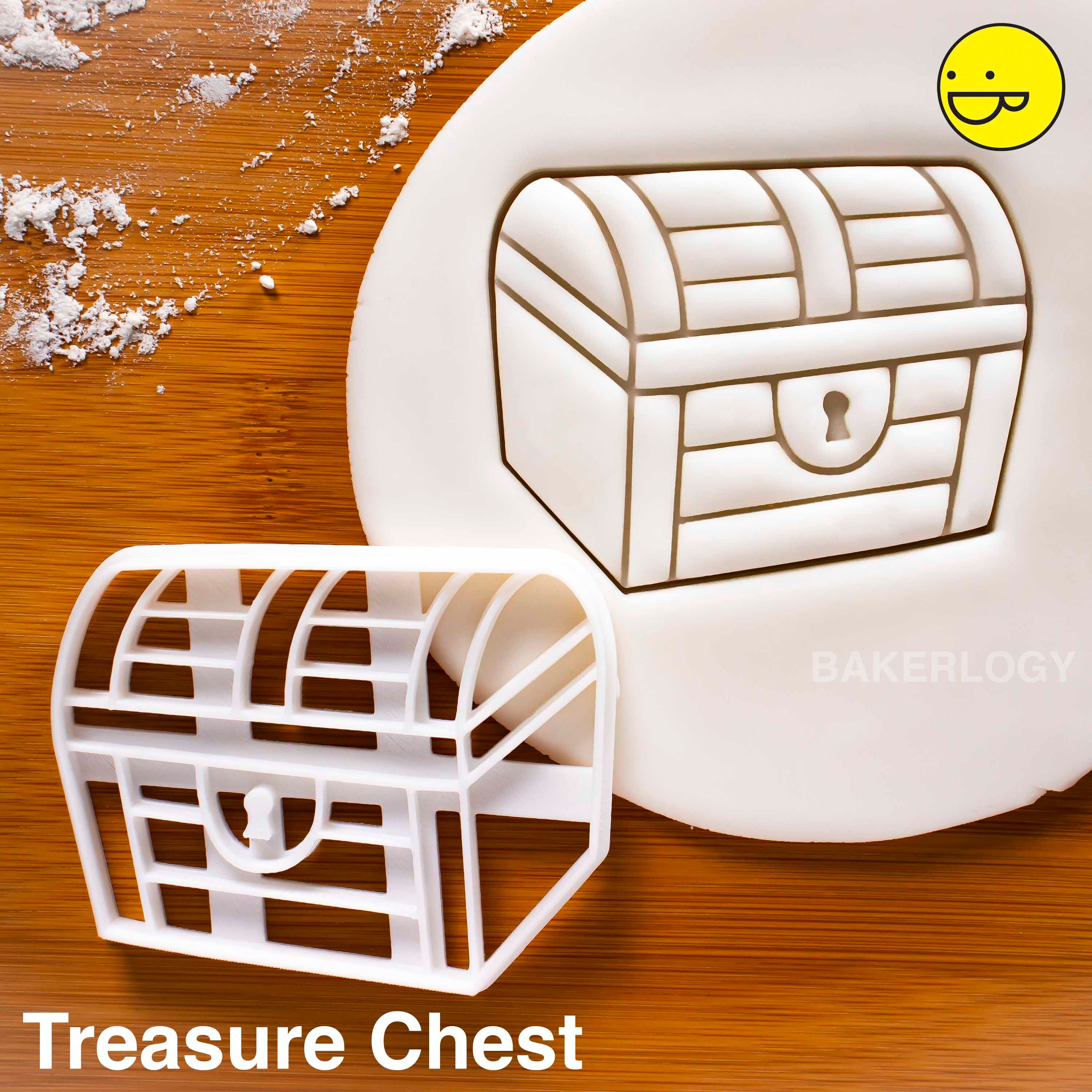 Treasure Chest Cookie Cutter Nautical Beach Baby Shower Cookies Kids  Birthday Party Clues Ideas Game Scavenger Hunt Pirate Chests Games -   Australia