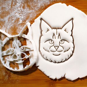 メインクーン猫のクッキーカッター – Purrfect Treats
