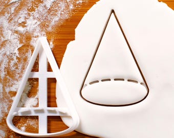 Cone Cookie Cutter: Geometry Shape Design for Math Teachers & STEM Students