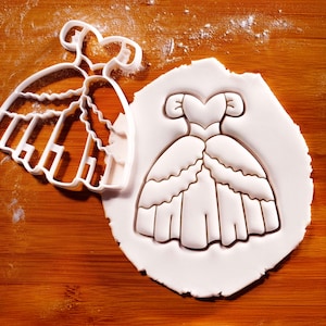 Princess Dress Cookie Cutter: Fairy Tale Fantasy for Magical Baking