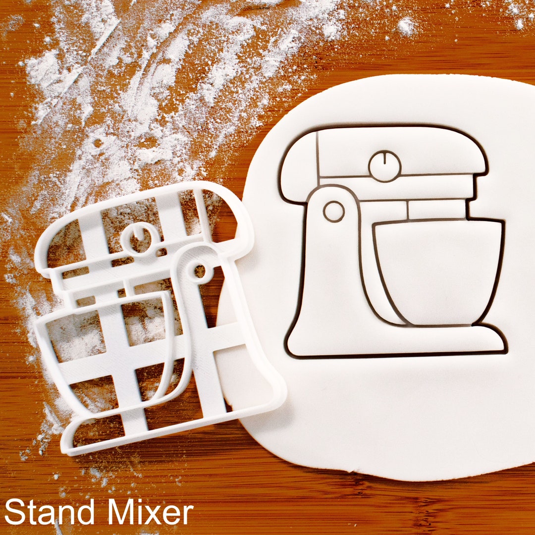 Stand Mixer Machine Cookie Cutter Baking Lovers Cake Kitchen Etsy