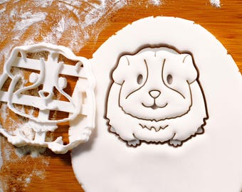 Guinea Pig Cookie Cutter - Furry Potato Animal, Bakerlogy