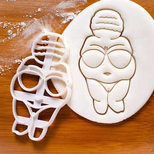 Venus von Willendorf Ausstechform - Bakerlogy Kekse Ausstecher Gottheit göttliche Göttin weibliche Frau menschliche Figur Paläolithisches Kunst Artefakt