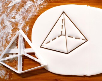 Pyramid Cookie Cutter: Geometry Shape Design for Math Teachers & STEM Students