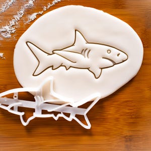 Shark cookie cutter | realistic design predator surfboard tooth craft fierce