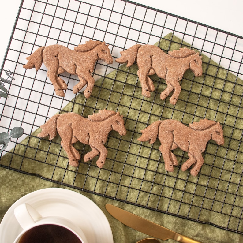 Horse Head Cookie Cutter Bakerlogy Biscuit Cutters Jockey Etsy UK