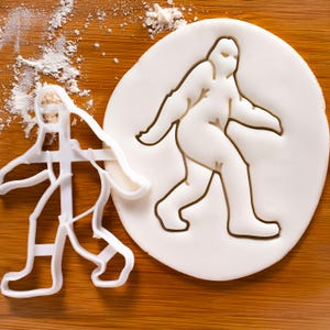 Cortador de biscoitos Pé Grande – Assando com tema de Sasquatch, Yeti e Cryptid