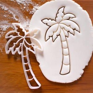Palm Tree Cookie Cutter – Tropical Shape for Summer, Beach & Vacation Party Baking