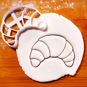 Croissant Cookie Cutter - Pariser Gebäck Perfektion für Französische Bäckereien Inspiriert!