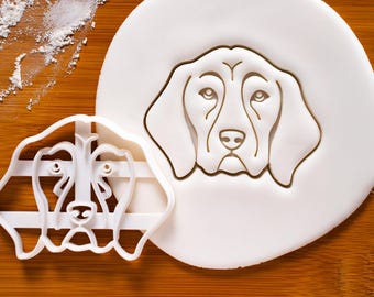 German Shorthaired Pointer Cookie Cutter (Face): GSP Dog Breed Baking Gift