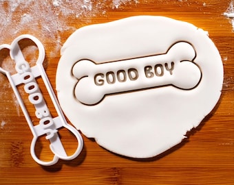 GOOD BOY Dog Bone Cookie Cutter - Bake paw-sitively adorable dog biscuits for pet lovers