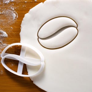 Kaffeebohne Cookie Cutter: Koffeinliebhaber Design für Café Barista Geschenk, Espresso & Cappuccino Backen