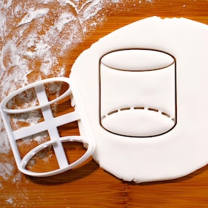 Zylinder Ausstechform: Geometrie Form Design für Mathelehrer & MINT Schüler