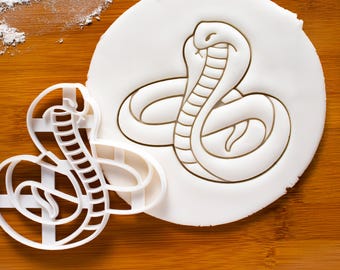 Serpent Cookie Cutter: Snake Design for Reptile Lovers & Wildlife Baking