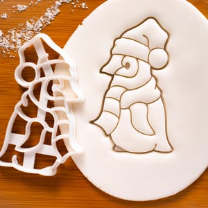 Christmas Penguin Cookie Cutter - Festive Winter Party