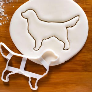 Golden Retriever Cookie Cutter (Full-Body): Dog Treat Mold image 1