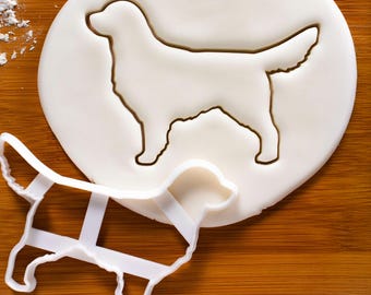 Golden Retriever Cookie Cutter (Full-Body): Dog Treat Mold