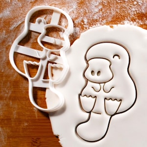Cute Platypus Cookie Cutter - Ideal for Animal Lovers and Wildlife Themed Celebrations