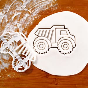 Dump Truck Cookie Cutter: Construction Vehicle Design for Baking