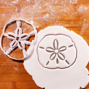 Sand Dollar Cookie Cutter (mega large): nautisch strandfeest, thema aan zee