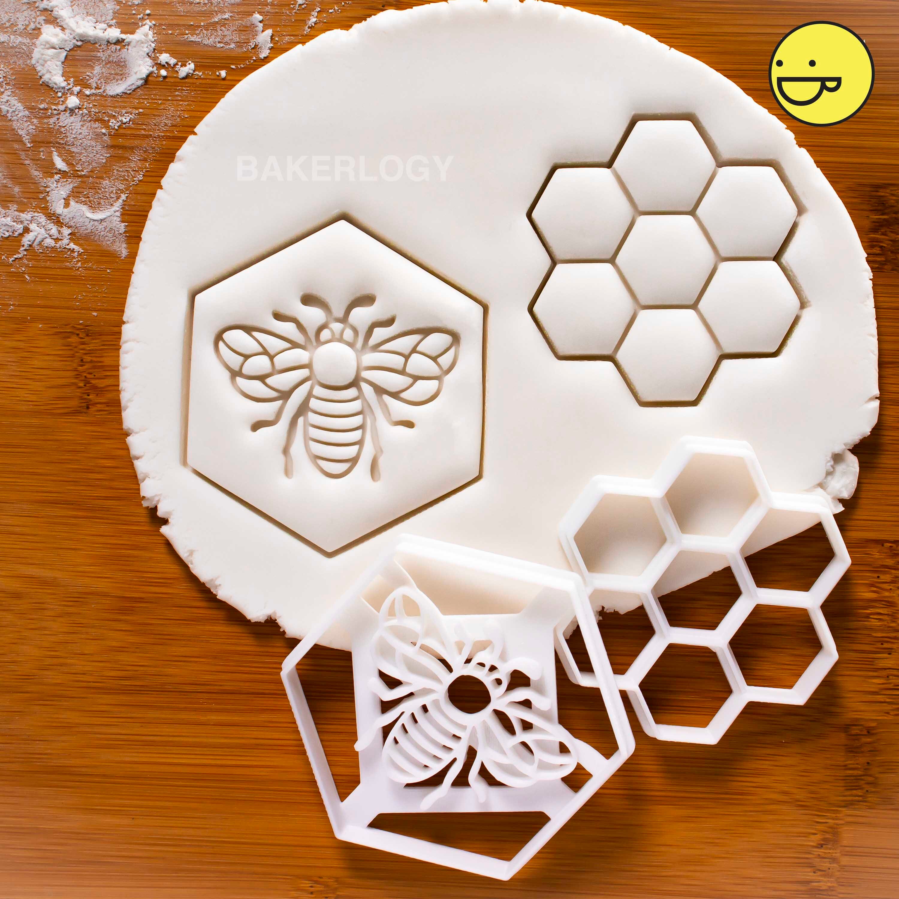 Cookie Cutter Honeybee Biscuit Design Honeybees Etsy