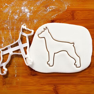 Doberman Pinscher Cookie Cutter (Full-Body): Dog Treat Baking