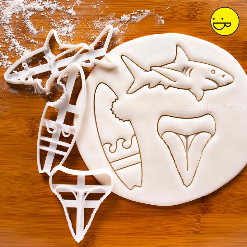 Shark Tooth Cookie Cutter Biscuit Cutter Realistic Great - Etsy