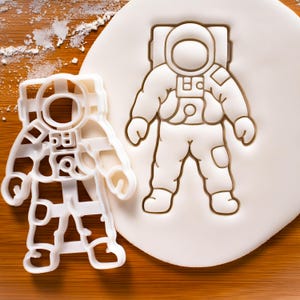 Space Astronaut cookie cutter - space galaxy themed birthday party