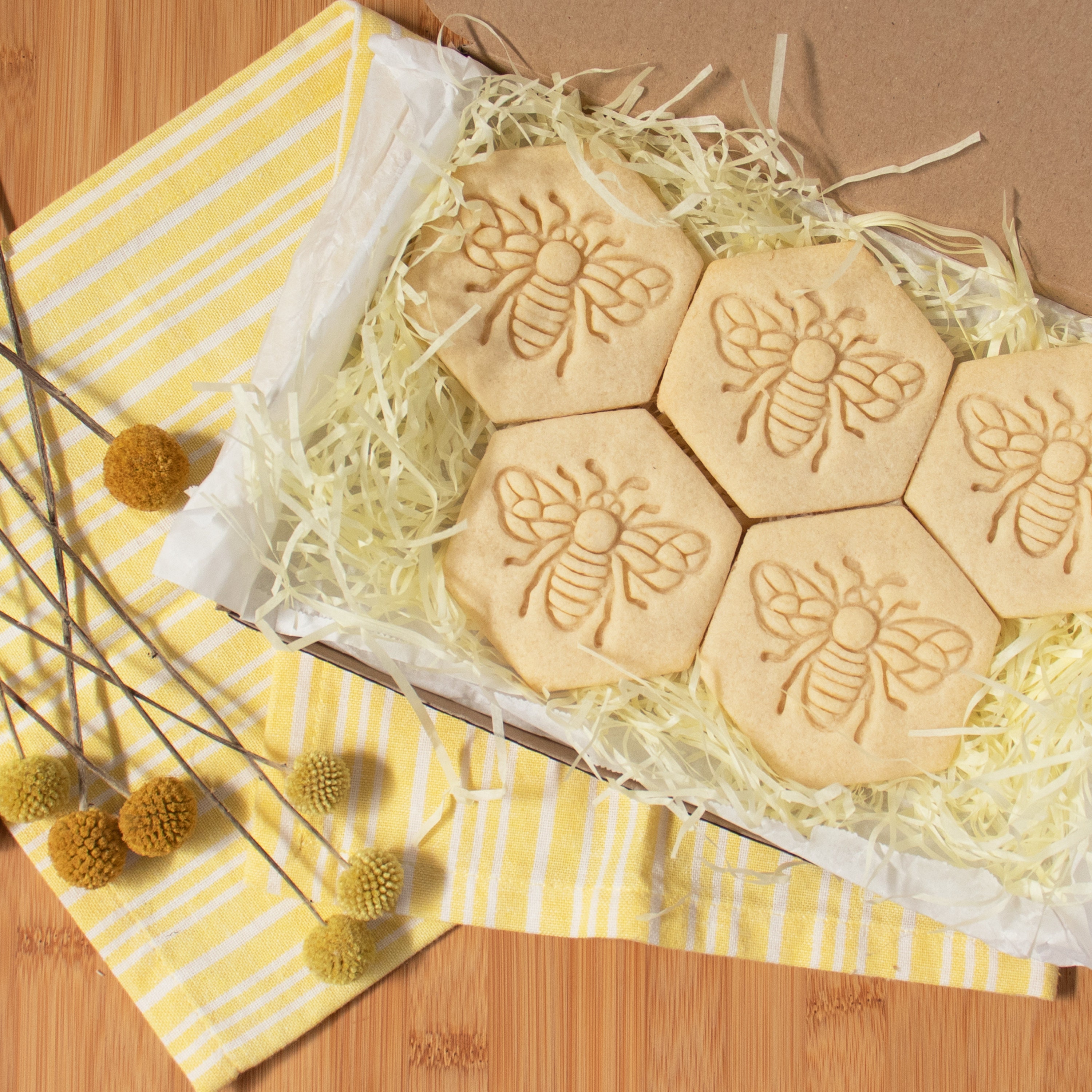 Cookie Cutter Honeybee Biscuit Design Honeybees Etsy