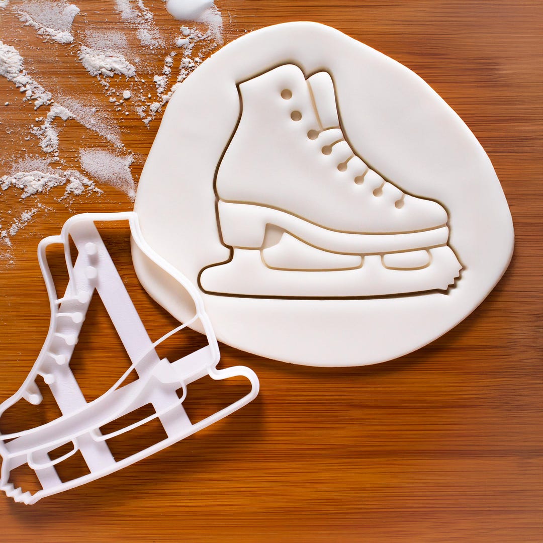 Ice Skating Shoe Cookie Cutter – Winter Sports Shape for Skating ...