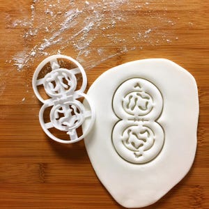 Telophase Cookie Cutter: Mitosis Cell Cycle Design for Biology & Science Baking