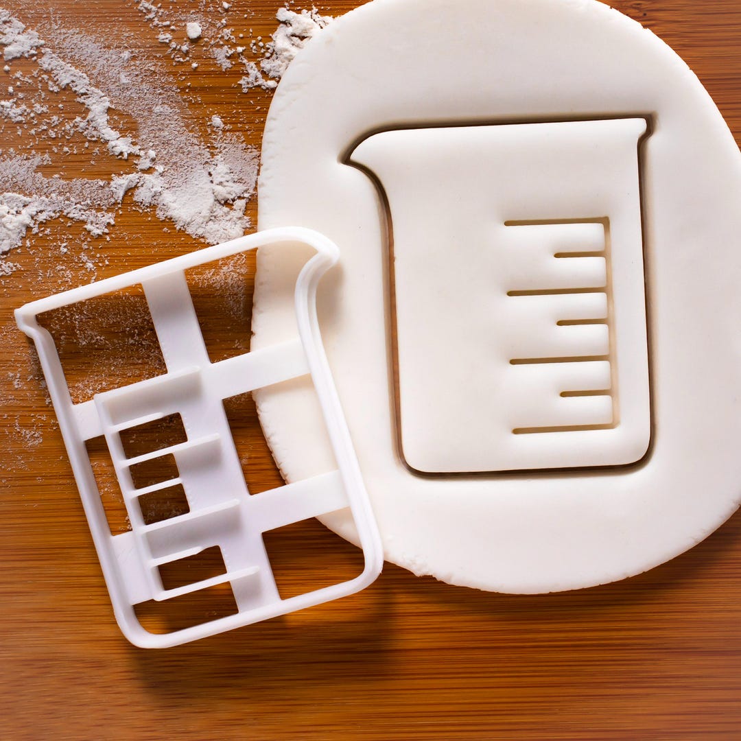 Coupe-biscuits bécher Forme en verre de laboratoire pour la