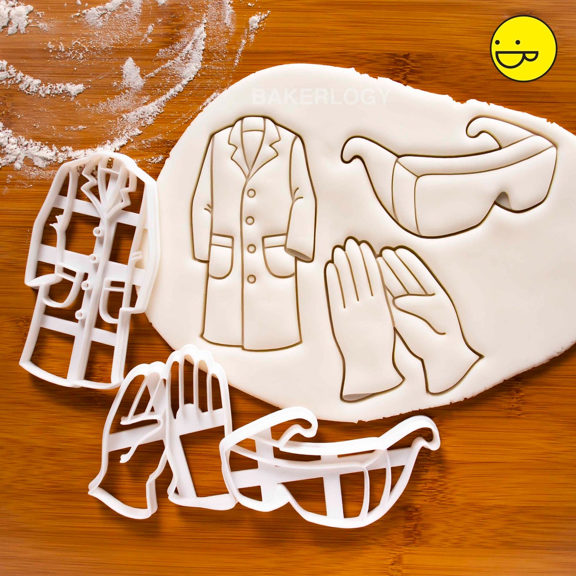 Lab Coat cookie cutter professional medical white laboratory Etsy