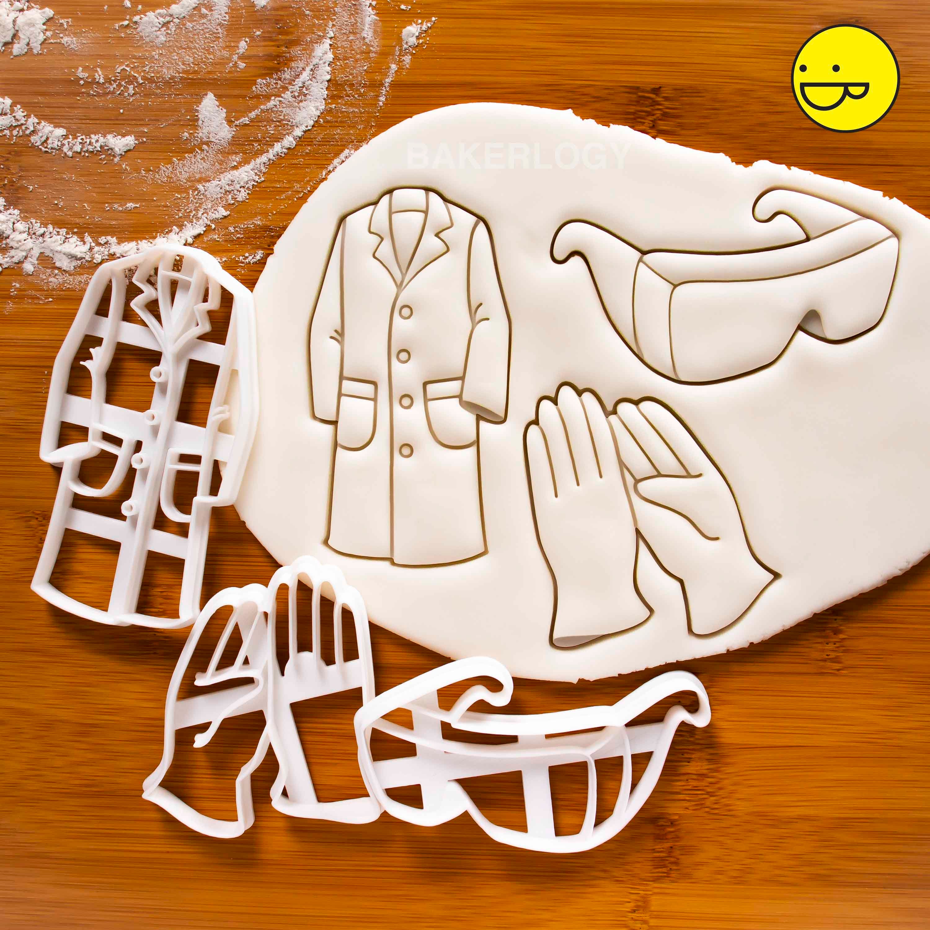 Lab Coat Cookie Cutter Professional Medical White Laboratory Etsy UK