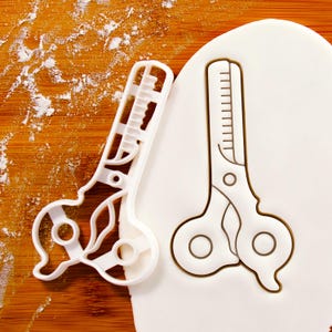 Thinning Scissors cookie cutter - Perfect gift for Hairdresser, hair stylist, barber, hair salons pampering party