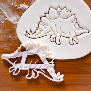Stegosaurus Dinosaur cookie cutter | biscuit cutter | | lizard herbivorous dinosaurs | one of a kind ooak children | Bakerlogy
