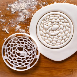 Sleeping Pangolin Cookie Cutter: Endangered Wildlife, Conservation & Animal Party Baking