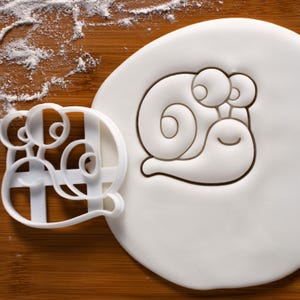 Snail cookie cutter | woodland forest garden theme kids birthday party ideas