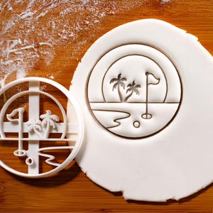 Golf Hole in One cookie cutter - Golf theme Party