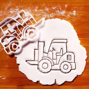 Gaffeltruckkakform: Bakningstema för industriellt lagerlogistik