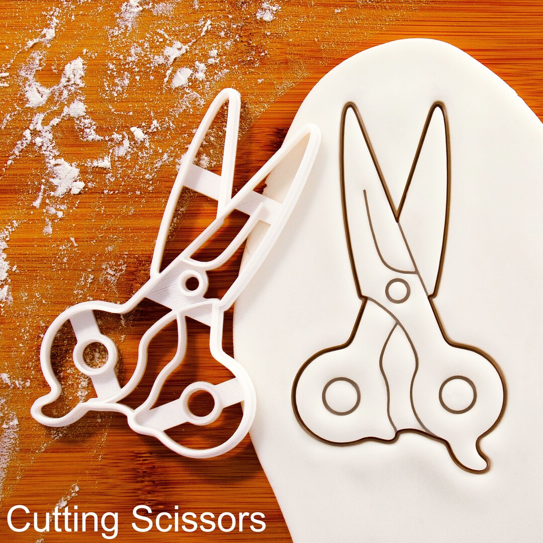 Cutting Scissors Cookie Cutter Perfect Gift for Hairdresser, Hair