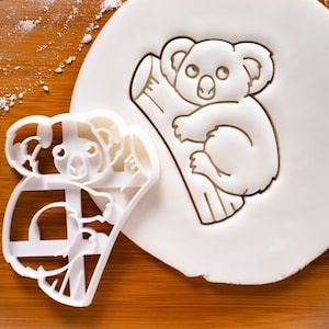 Koala Cookie Cutter – Australische Tier-, Zoo- und Wildtier-Thema