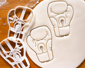Boxing Glove Cookie Cutters - Sports Theme - Set of 2
