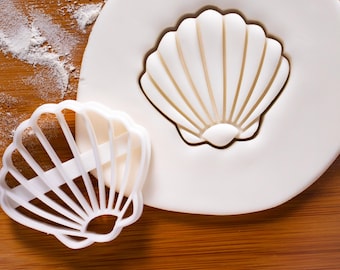 Seashell Cookie Cutter (Small) – Beach & Ocean Baking Mold for Summer Parties, Crafts, Coastal-Themed Treats