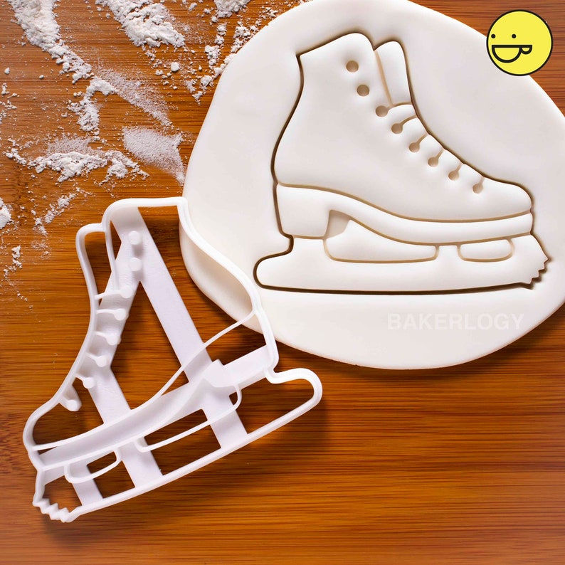 Ice Skating Shoe Cookie Cutter Cutters Also Suitable for Etsy