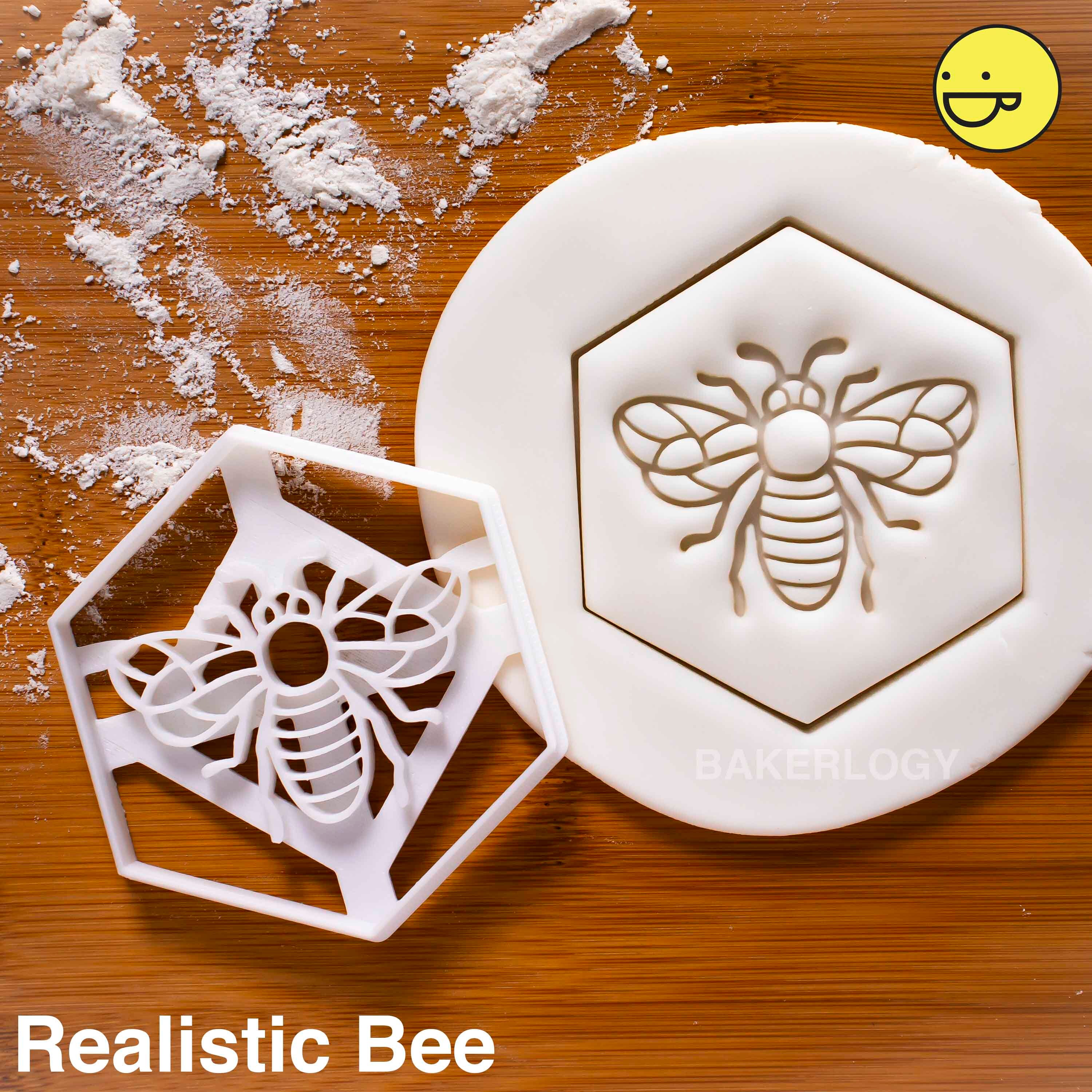 Cookie Cutter Honeybee Biscuit Design Honeybees Etsy